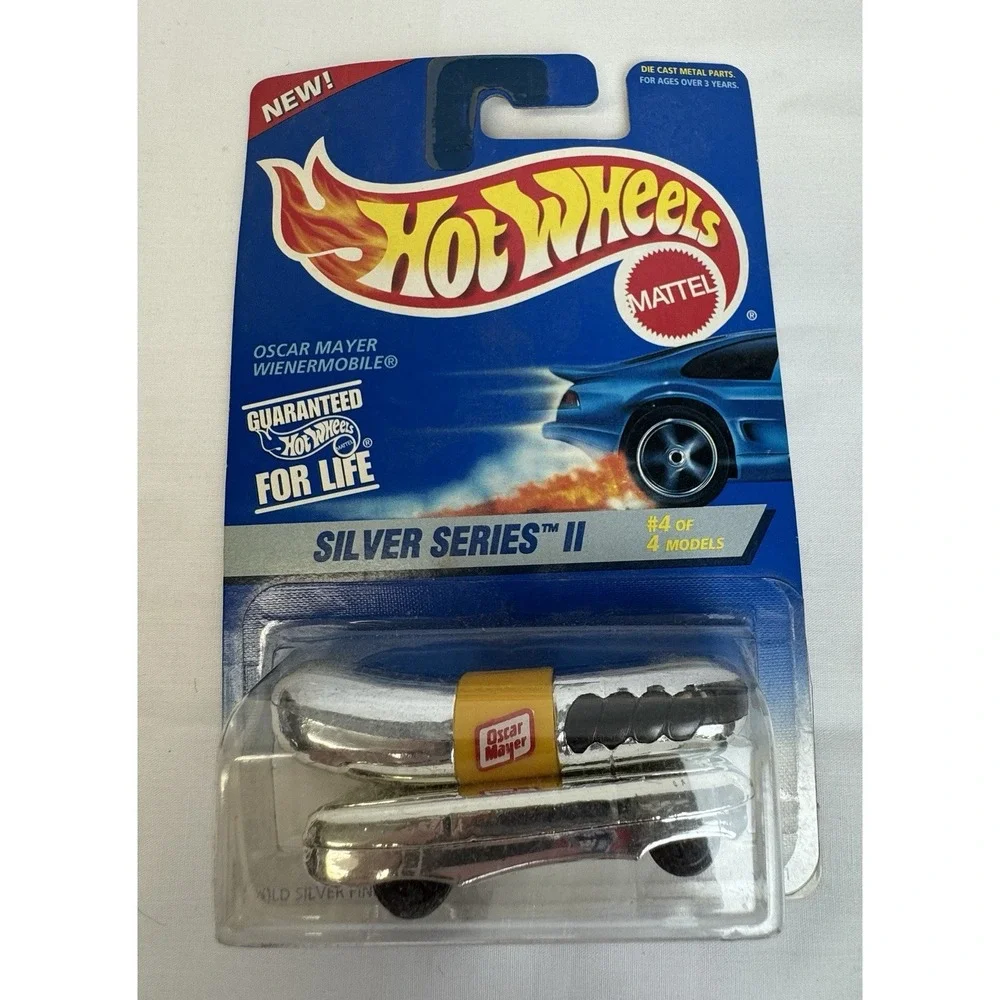 New Hot Wheels Silver Series II Oscar Mayer Wiener Mobile #423 1:64 Scale